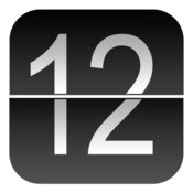 Digital clock 3d icon