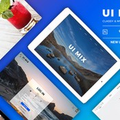 Blackidea ui mix kit psd ai sketch vector bundle icon