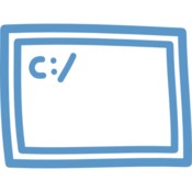 Cd to new terminal here icon