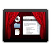 Desktop curtain icon