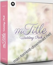 Motionvfx mtitle wedding pack icon