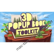 3d popup book toolkit icon