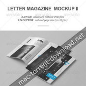 Letter magazine brochure mock up ii 8234615 icon