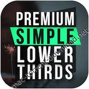 Premiumvfx simple lower thirds icon