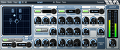 Wave arts panorama icon