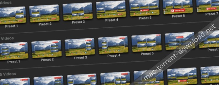 Over 30 Customizable Presets