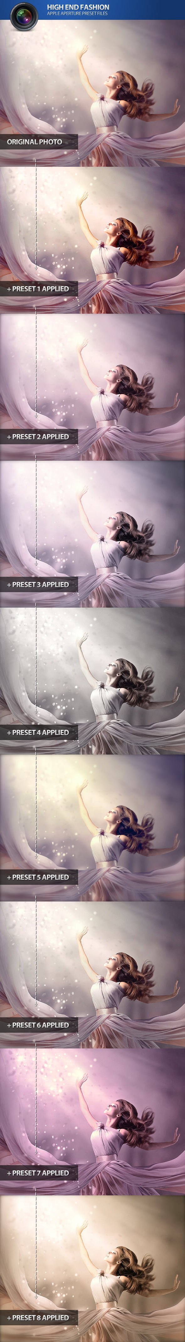 High End Fashion Aperture Photo Presets by scottwills