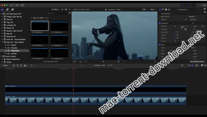 lens_distortions_snow_4k_for_final_cut_pro_x_premiere_and_etc