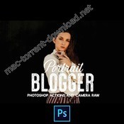 250 blogger portrait ps actions and acr icon