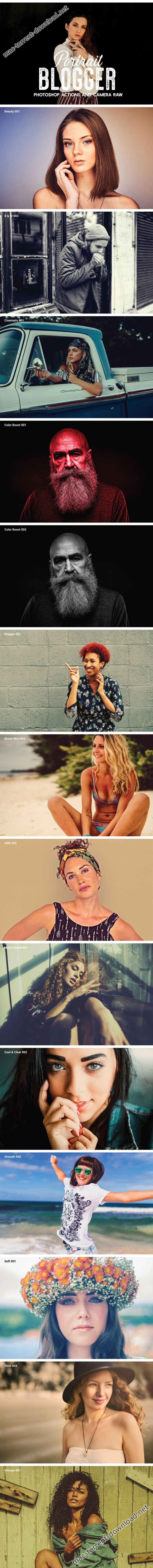 250plus_blogger_portrait_ps_actions_and_acr_pack