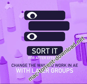 Eyedesyn sort it icon