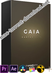The preset factory gaia luts icon