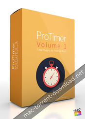 Pixel film studios protimer volume 1 timer plugin for fcpx icon