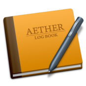 Aether log ham radio transmissions icon