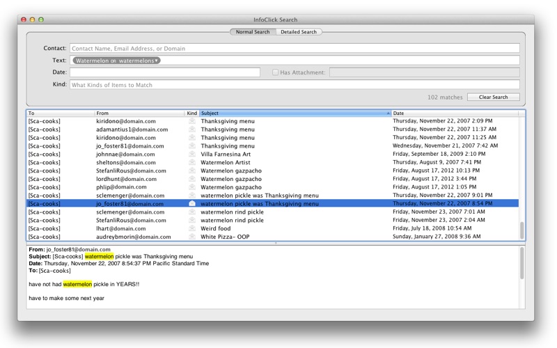 InfoClick Screenshot 1