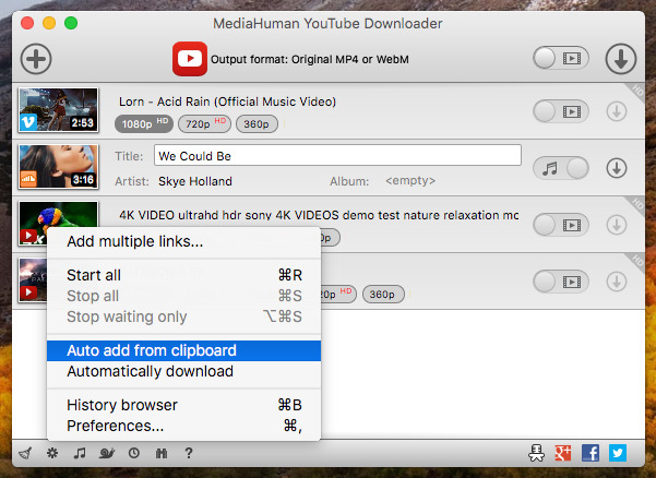 MediaHuman YouTube Downloader 39922 2208 Screenshot 02