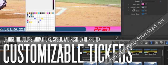 Customizable in FCPX