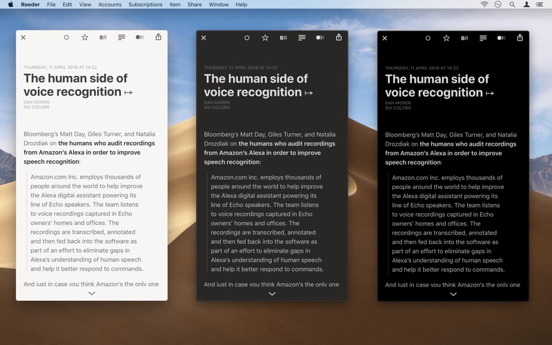 Reeder 4 Screenshot 4