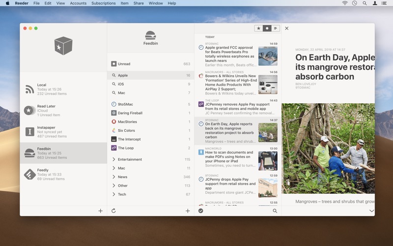 Reeder 4 Screenshot 5