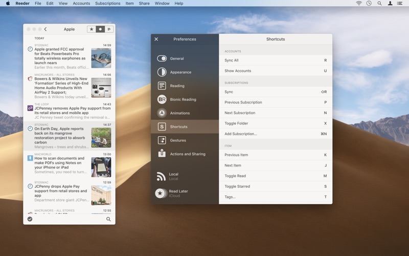 Reeder 4 Screenshot 6