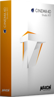 Maxon cinema 4d studio r17 boxshot icon