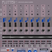Sound dust flutter ep kontakt logo icon