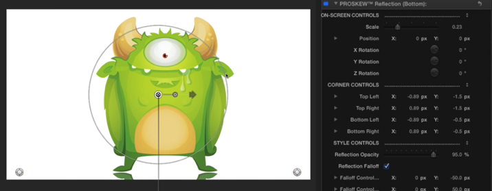 On Screen Controls