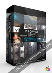 Pixel film studios prowall volume 2 video walls for fcpx icon