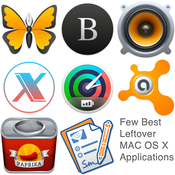 Few best leftover mac os x applications icon