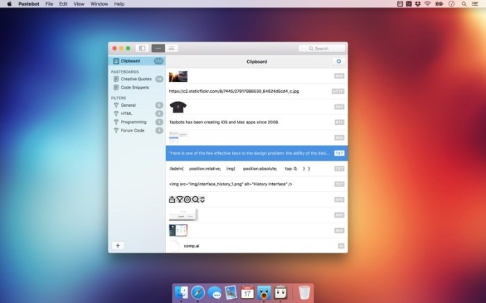 Pastebot Screenshot 1