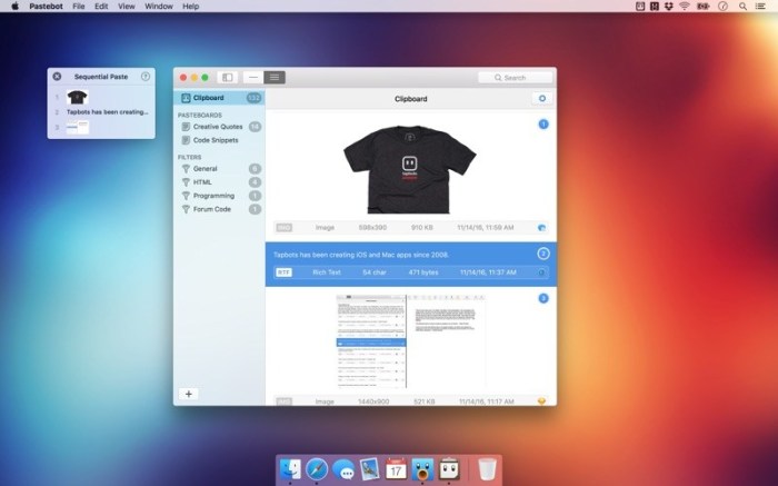 Pastebot Screenshot 2
