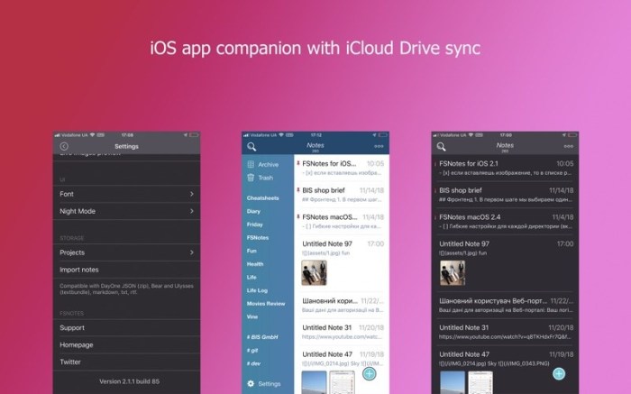 FSNotes Screenshot 4