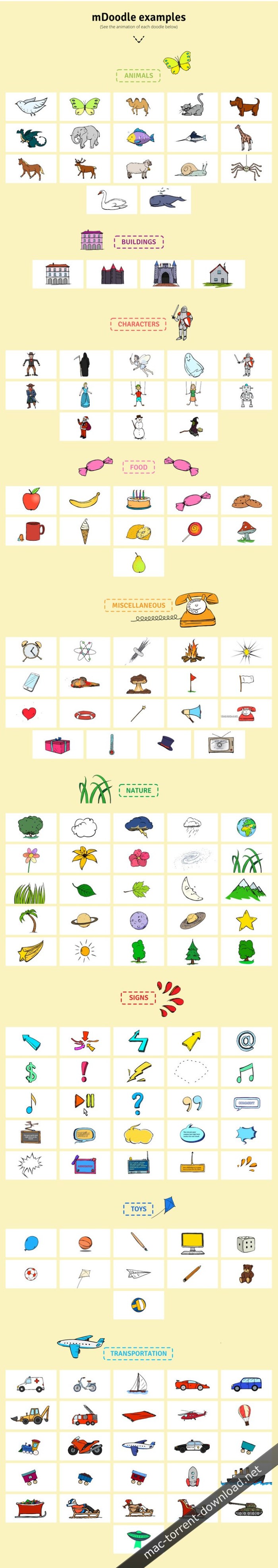 motionvfx_mdoodle_a_collection_of_155_animated_illustrations_for_final_cut_pro_x_and_motion_5