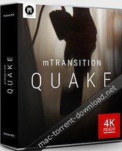 Motionvfxmtransition quake for fcpx icon