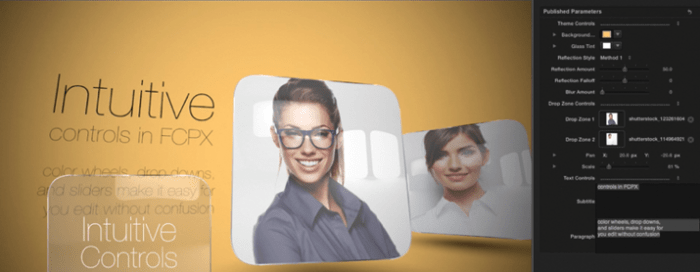 Customizable in FCPX