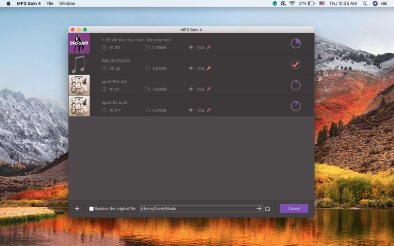 MP3 Gain 4 Screenshot 4