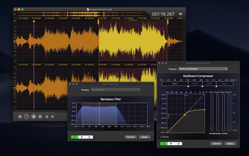 Vector 3 - Record & Edit Audio Screenshot 2