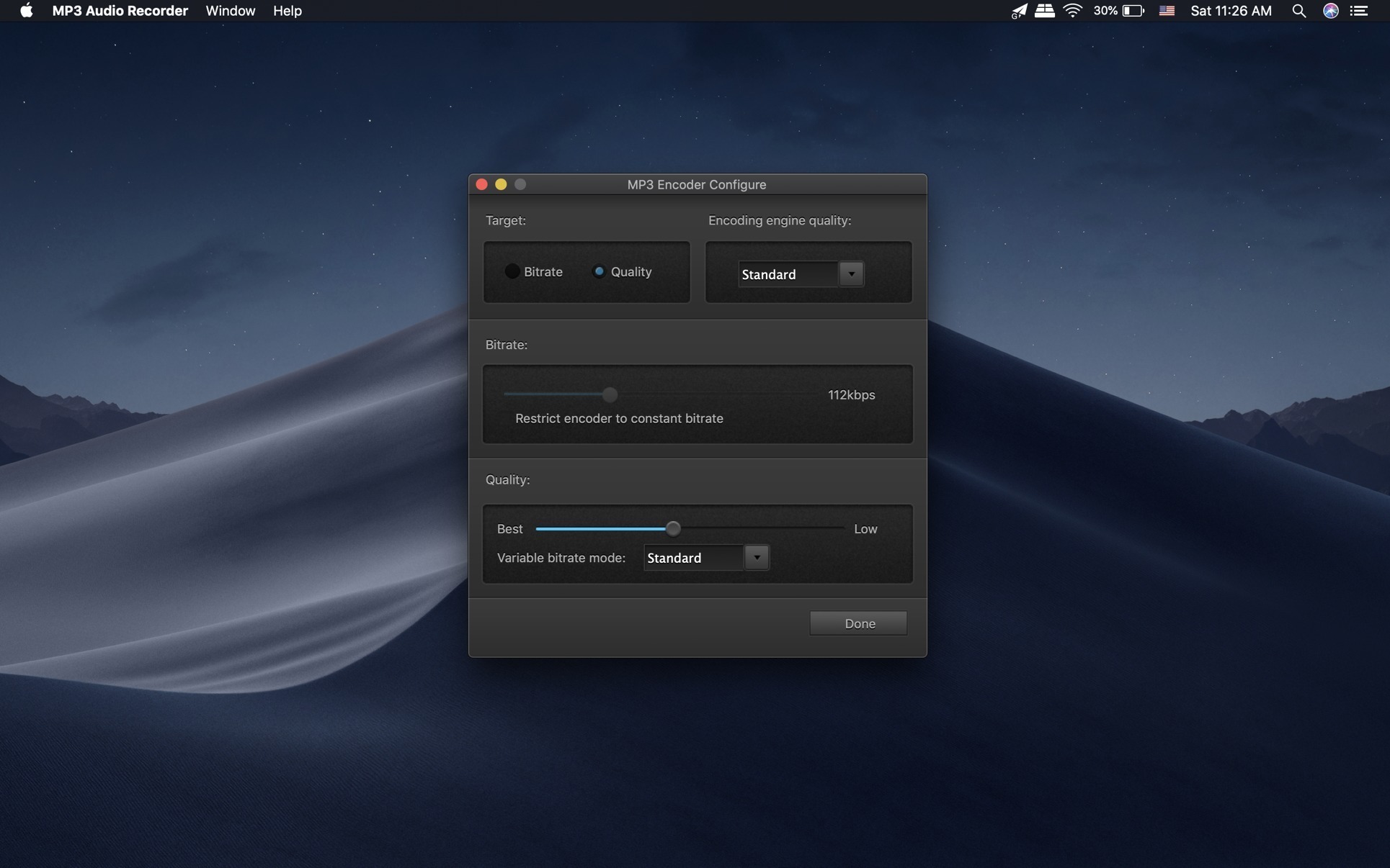 MP3 Audio Recorder 2100 Screenshot 02