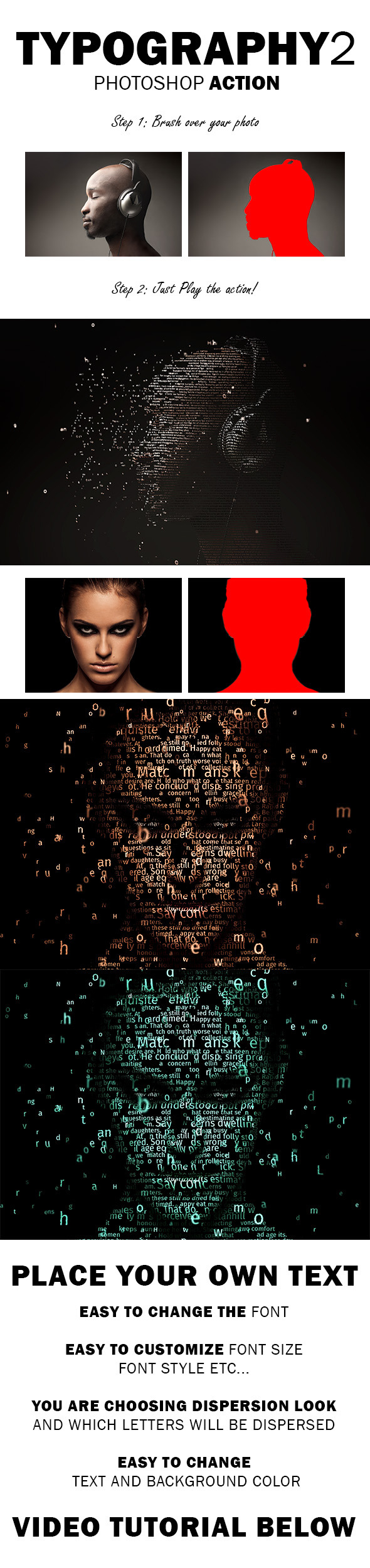 Typography 2 Photoshop Action