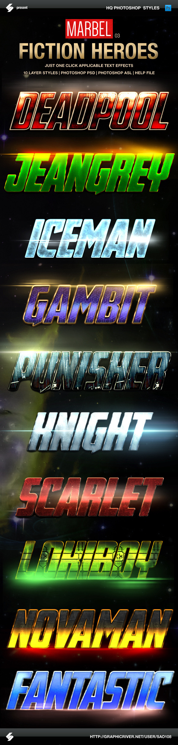 Blockbuster Heroes Style Text Effects 03
