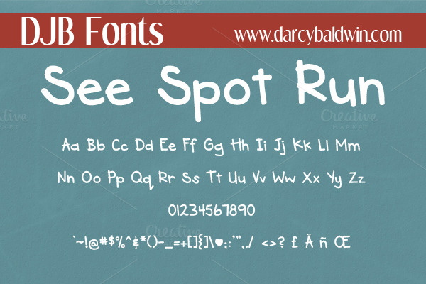 Creativemarket_DJB_See_Spot_Run_Font_226883_cap02