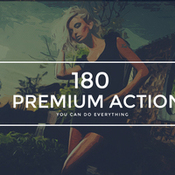 Creativemarket 180 Premium Photoshop Action 341579 icon