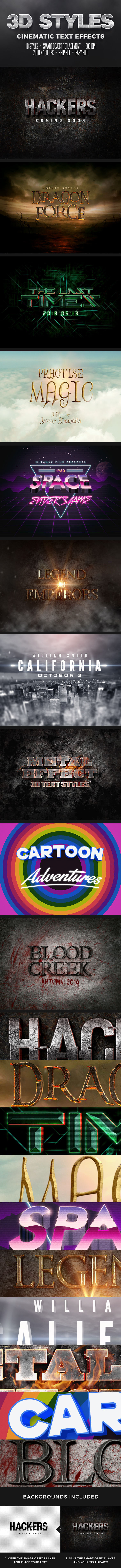 Cinematic Text Effects Vol.3
