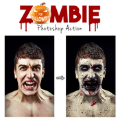 Zombie photoshop action 13077710 icon