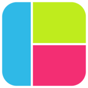 Picframe combine multiple photos into frames icon
