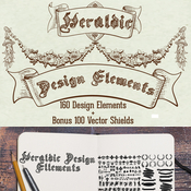 Creativemarket Heraldic Design Elements icon