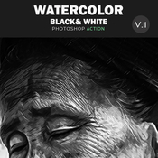 Water color photoshop action 11891742 icon