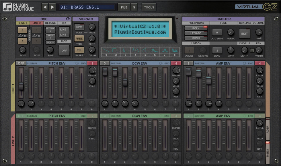 Plugin Boutique VirtualCZ v111 WiN MAC Screenshot 01