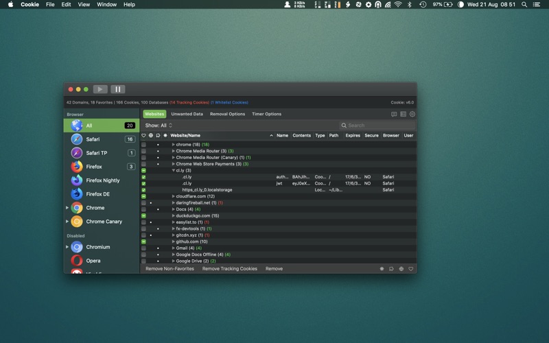 Cookie Screenshot 1