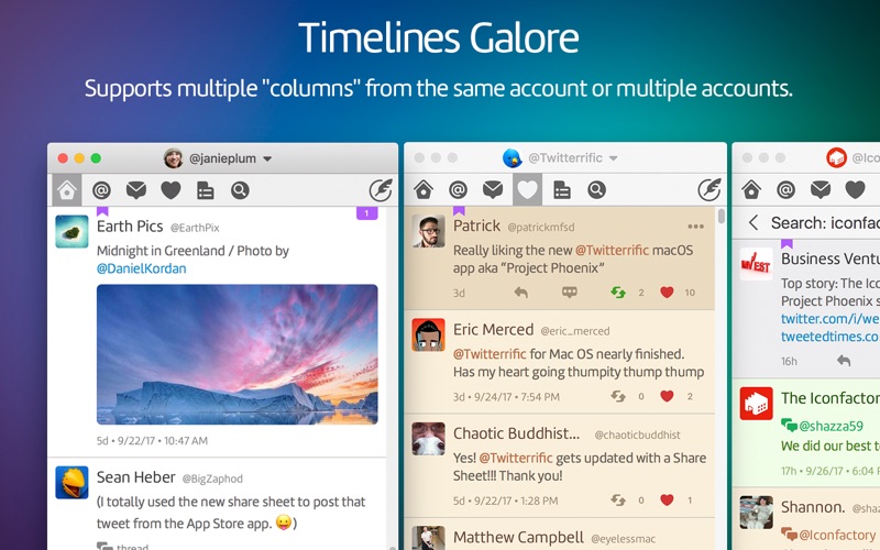 Twitterrific 5 for Twitter Screenshot 2